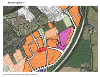School option 1: Figure 5 : Primary School sub- option 1 location School option 1: Figure 5 : Primary School sub- option 1 location